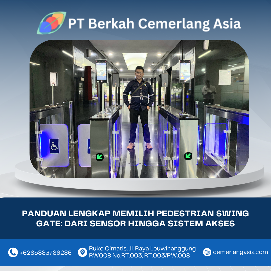 Panduan Lengkap Memilih Pedestrian Swing Gate: Dari Sensor Hingga Sistem Akses