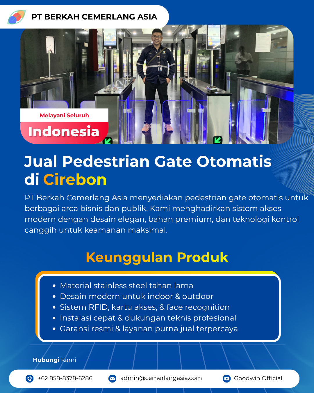 Pedestrian Swing Gate Cirebon