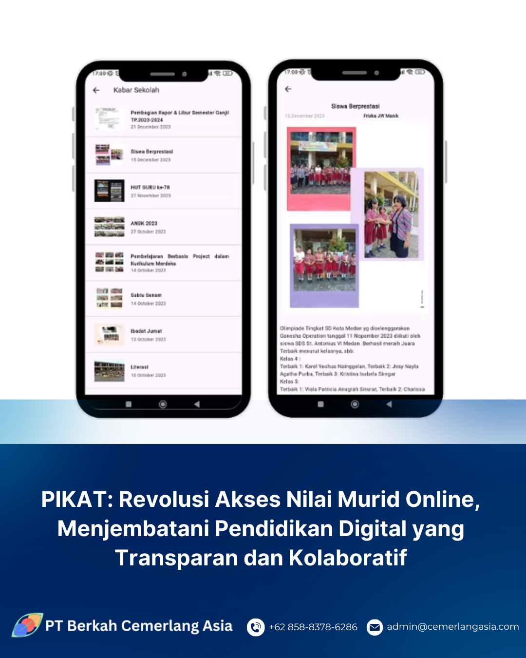 PIKAT Revolusi Akses Nilai Murid Online, Menjembatani Pendidikan Digital yang Transparan dan Kolaboratif