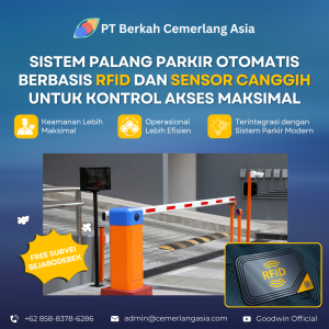 Sistem Palang Parkir Otomatis Berbasis RFID dan Sensor Canggih untuk Kontrol Akses Maksimal