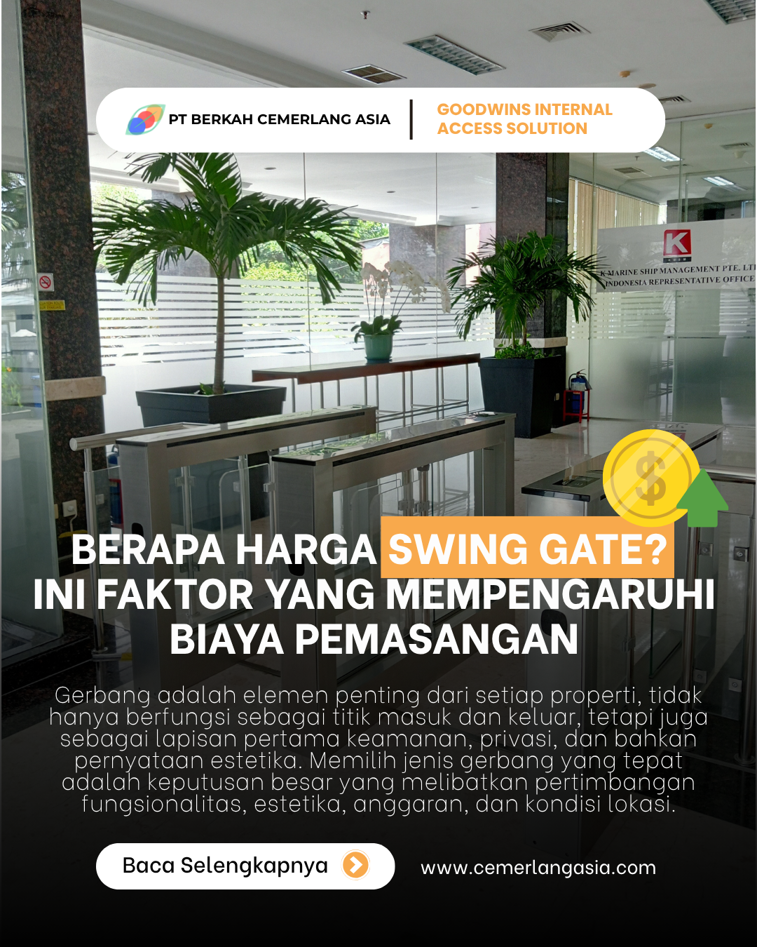 Berapa Harga Swing Gate Ini Faktor yang Mempengaruhi Biaya Pemasangan