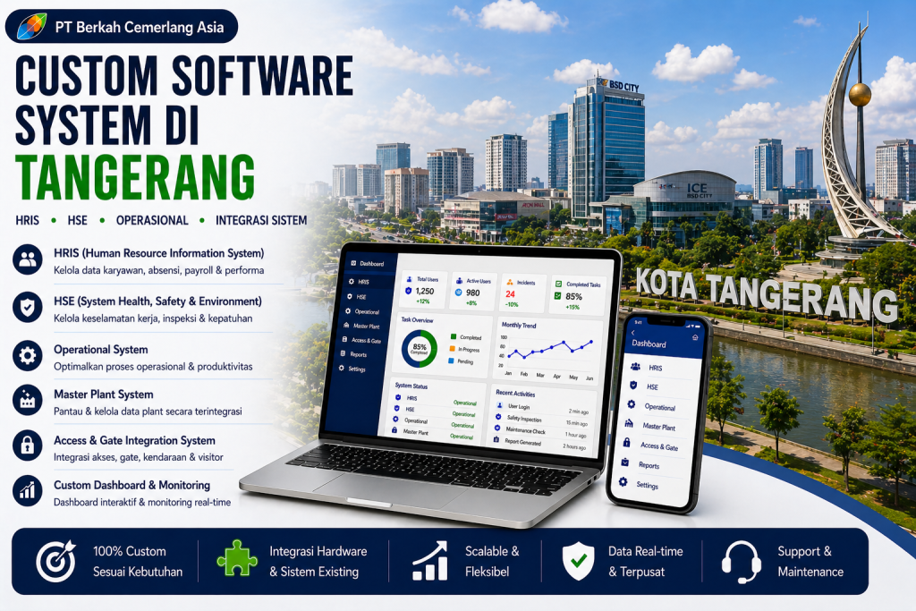 Custom Software System Di Bekasi