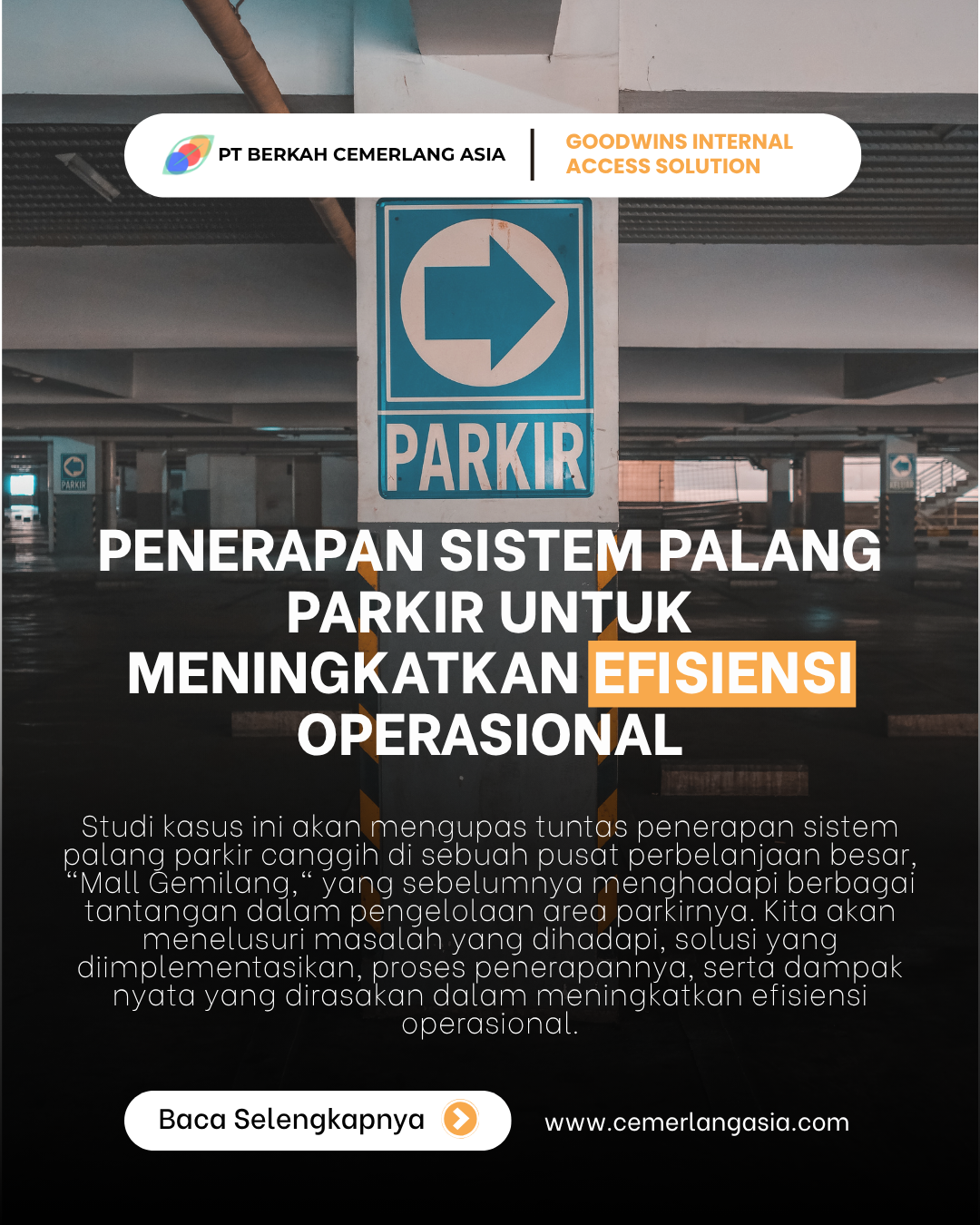 Penerapan Sistem Palang Parkir untuk Meningkatkan Efisiensi Operasional