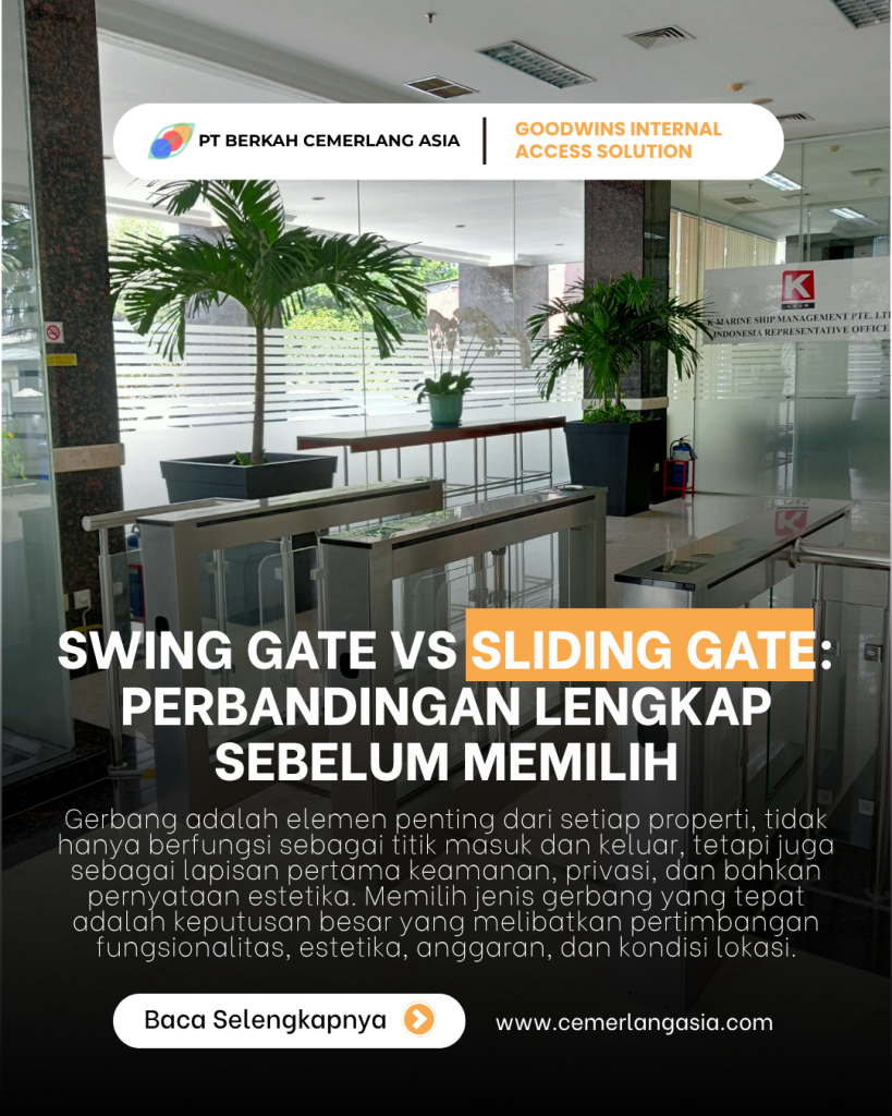 Swing Gate vs Sliding Gate Perbandingan Lengkap Sebelum Memilih Gerbang Impian Anda