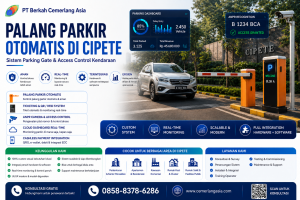 Palang Parkir Otomatis di Cipete