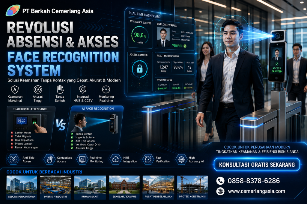 Revolusi Absensi Akses Face Recognition System