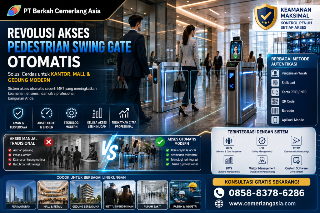 Revolusi Akses Pedestrian Swing Gate