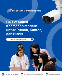 CCTV Solusi Keamanan Modern untuk Rumah, Kantor, dan Bisnis