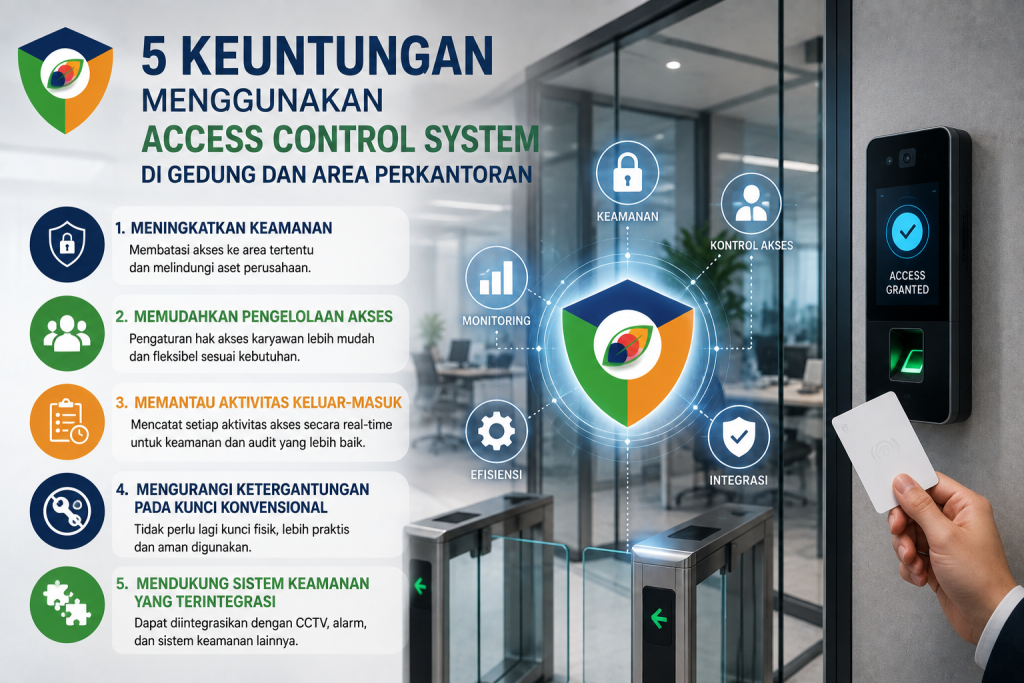 5 Keuntungan Menggunakan Access Control System di Gedung dan Area Perkantoran