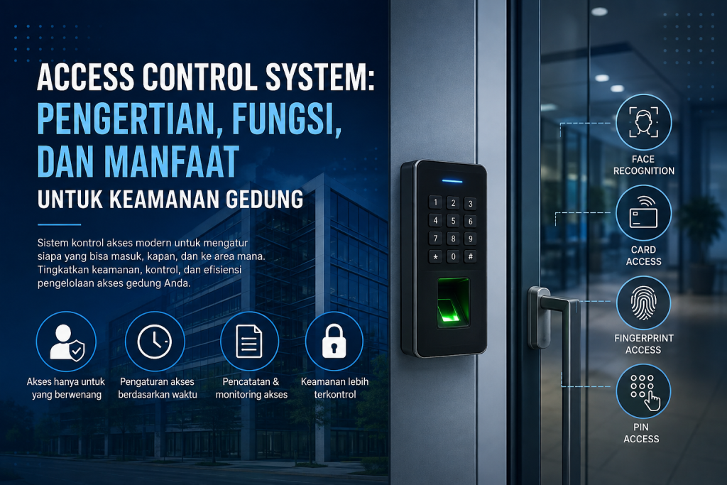 Access Control System untuk keamanan gedung