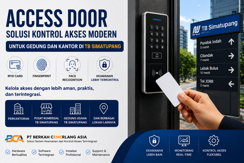 Access Door System untuk gedung dan kantor di TB Simatupang