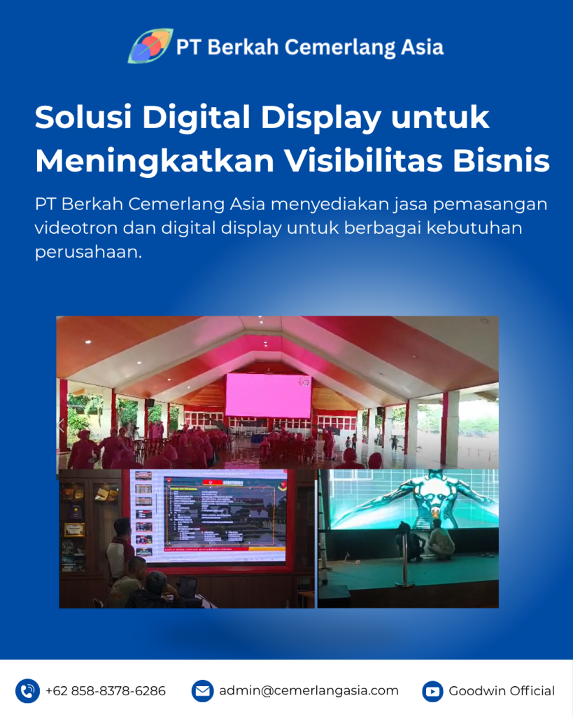 Solusi Digital Display untuk Meningkatkan Visibilitas Bisnis