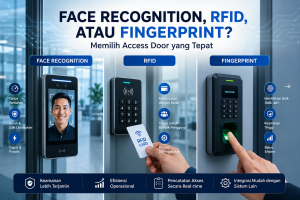 Face Recognition RFID Fingerprint Access Door